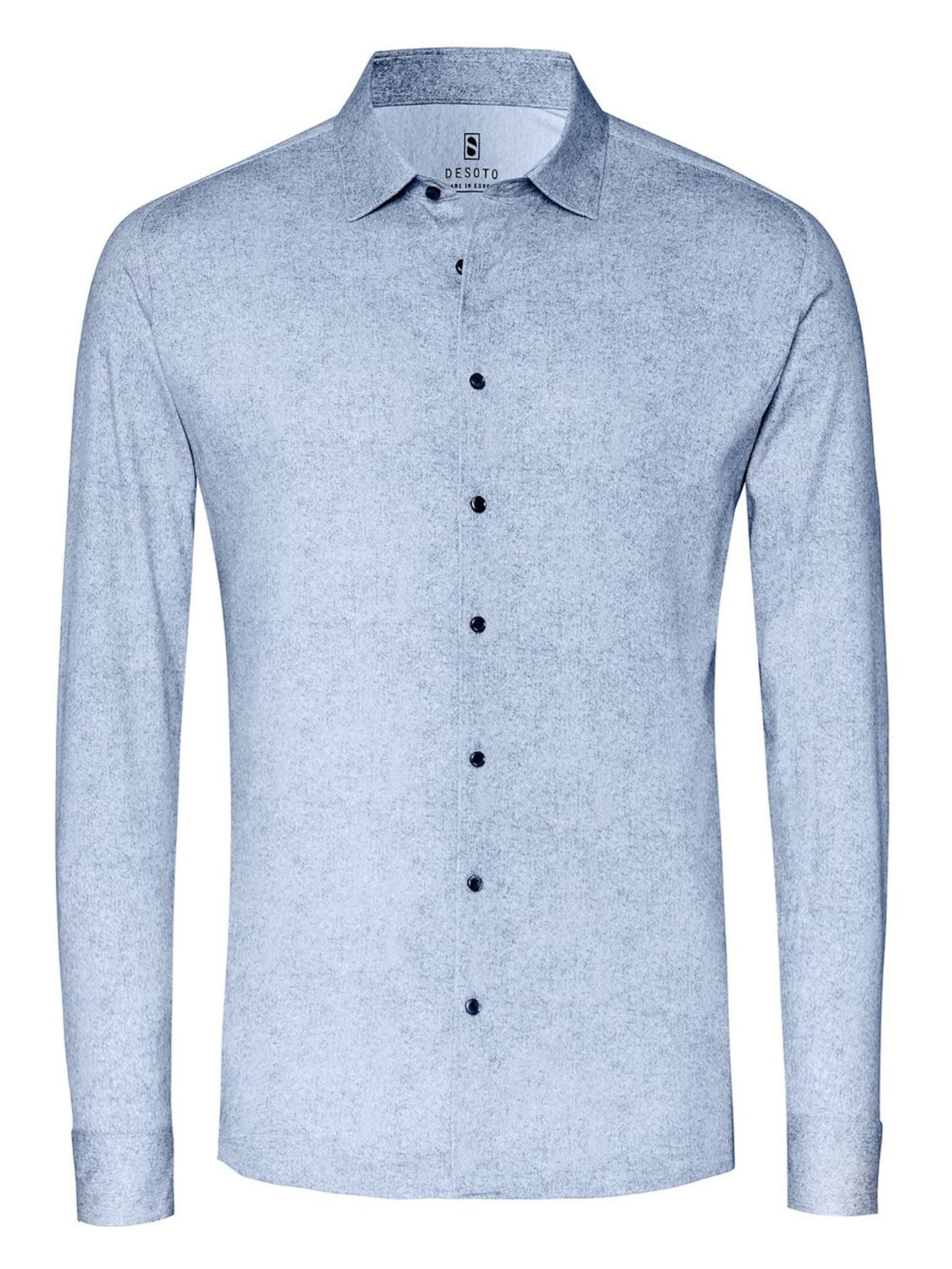 DESOTO Overhemd in Blauw: voorkant