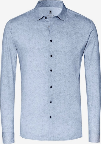 DESOTO Overhemd in Blauw: voorkant
