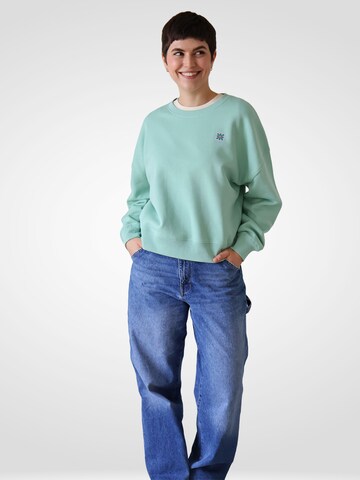 Kultgut Pullover 'Little Flower'‌‌‌‌‌ in Grün