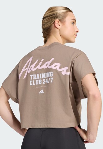 T-shirt fonctionnel 'PrimeLift' ADIDAS PERFORMANCE en beige