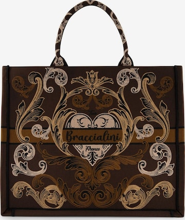 Braccialini - Shopper 'Queen' en marrón: frente