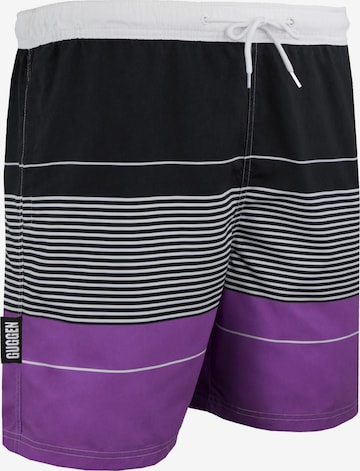 Guggen Mountain Badeshorts 'Boardshorts 880' in Lila: Vorderseite