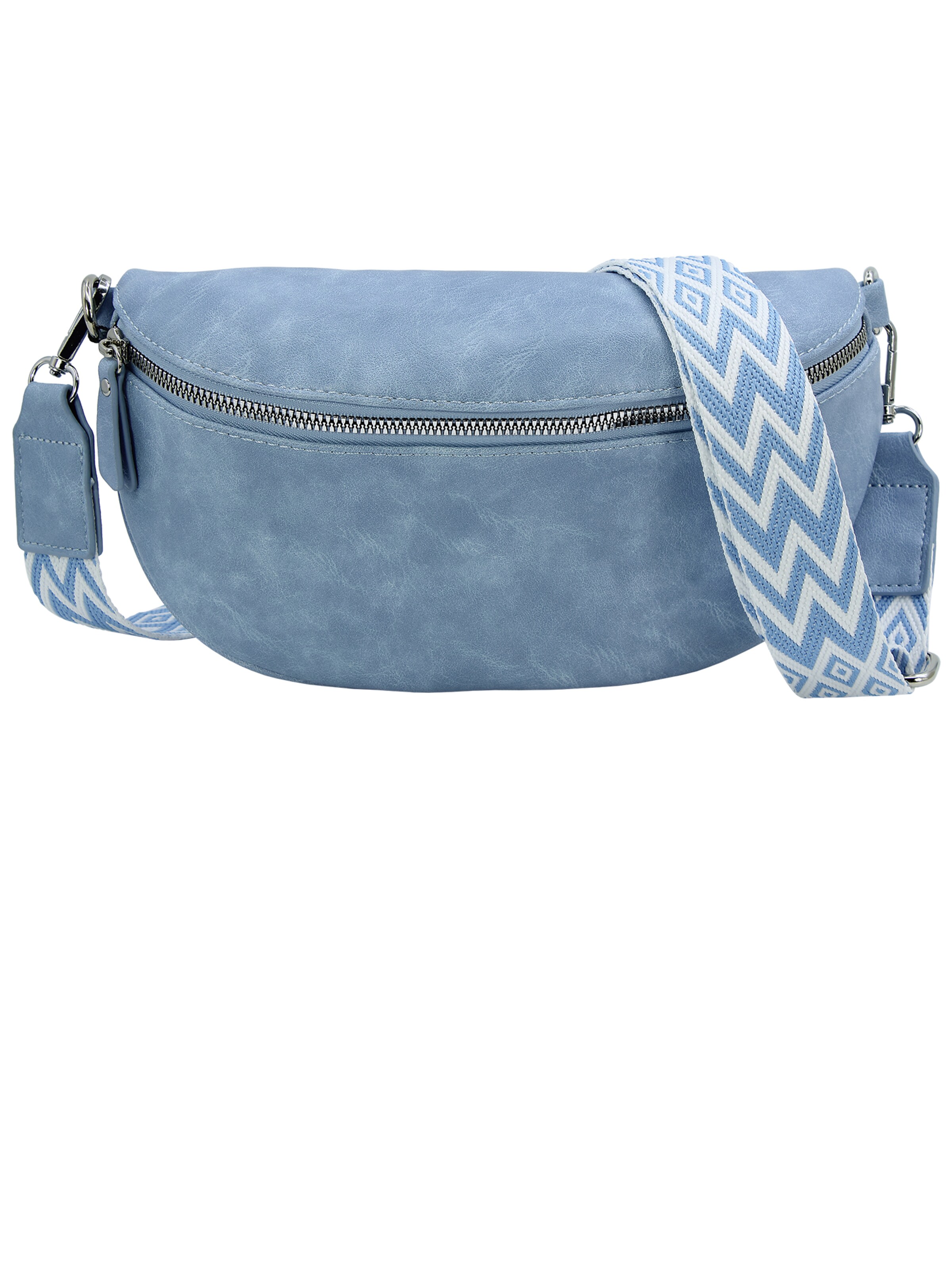 Jennifer Jones Fanny Pack in Blue: front