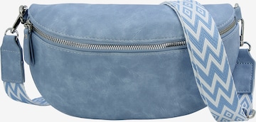 Jennifer Jones Gürteltasche in Blau: Vorderseite