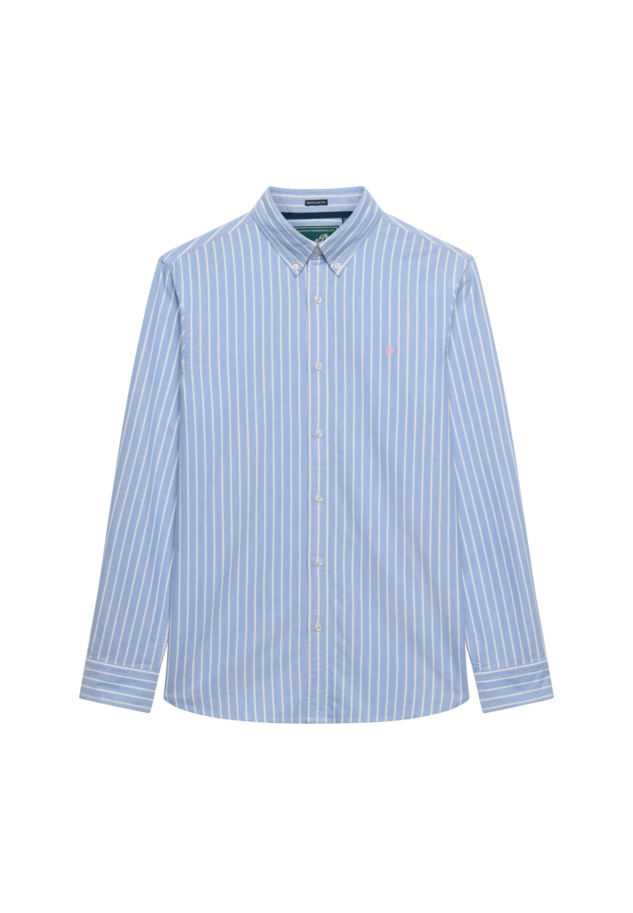 Superdry & Co Overhemd in Blauw: voorkant