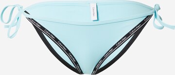 Bas de bikini Calvin Klein Swimwear en bleu : devant