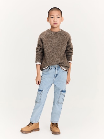 MANGO KIDS Regular Jeans 'BONDI' in Blauw: voorkant