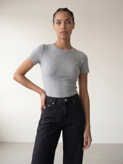 Maglietta 'The Petra Slim-Fit T-shirt - LGM' in XS ARMIE di colore grigio chiaro, Visualizzazione prodotti