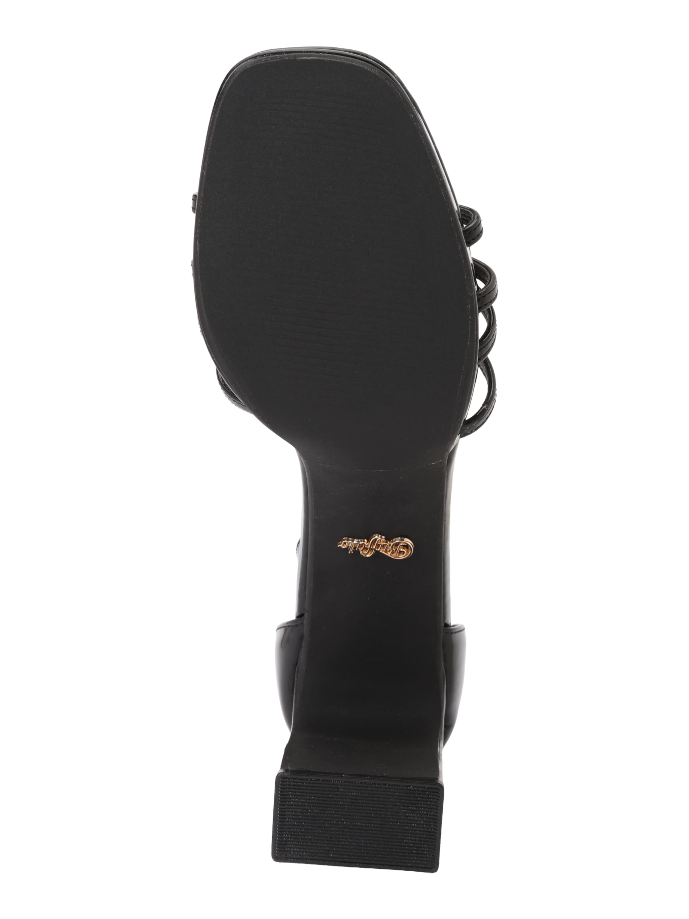 Sandale cu baretă 'ALICE' de la BUFFALO pe negru