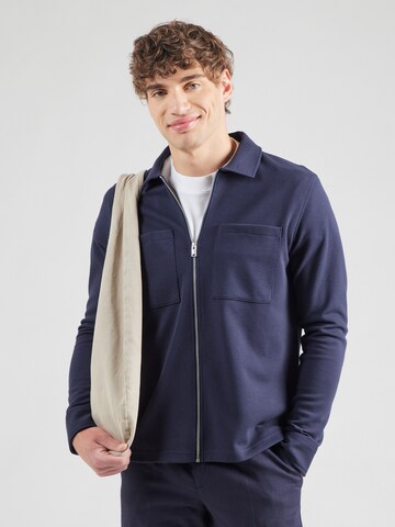 SELECTED Sweat jacket 'SLHJackie' in Blue: front