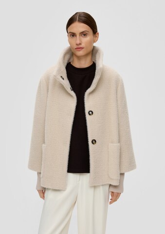 s.Oliver BLACK LABEL Jacke in Beige: predná strana