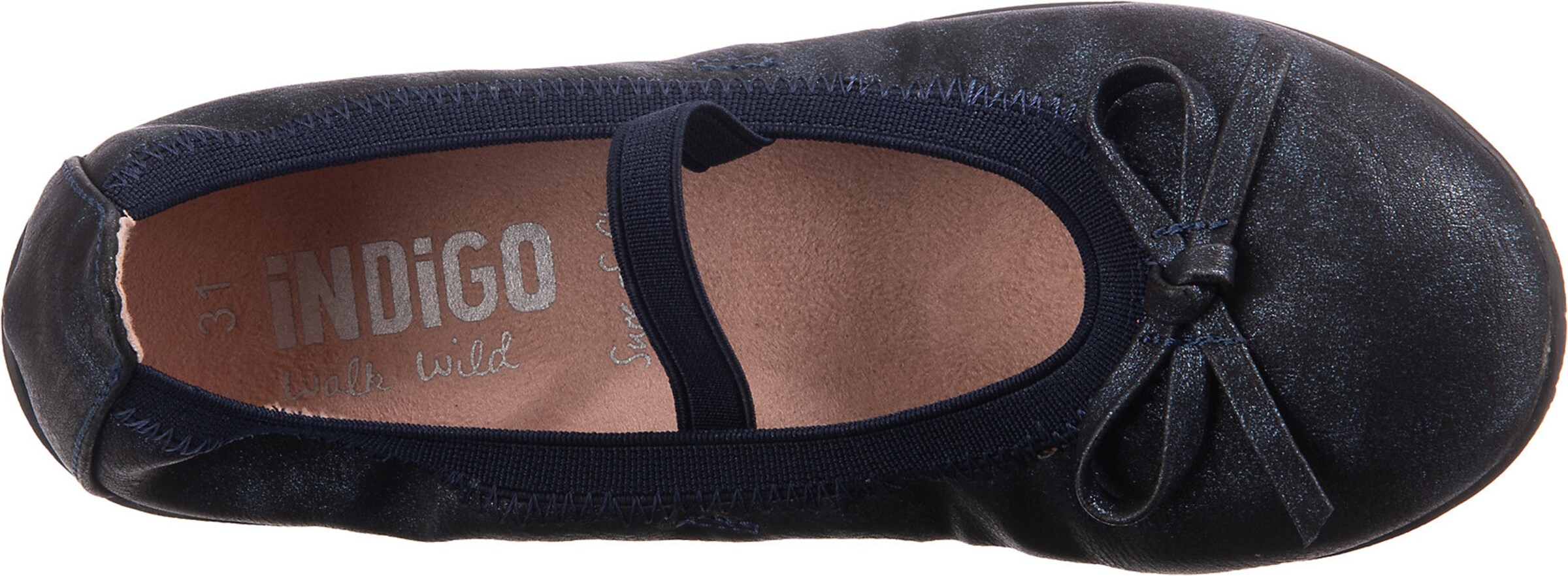 INDIGO Ballet Flats in Black