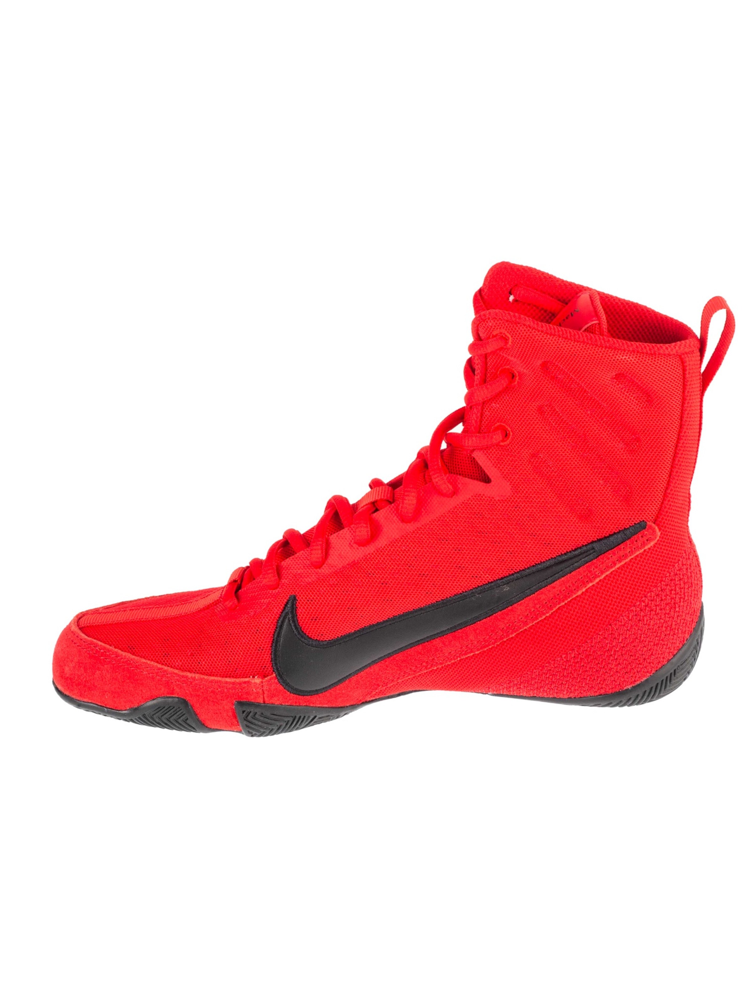 NIKE High-Top Sneakers 'Nike Machomai 3' in Red: front