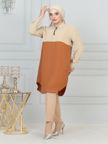 Tunique MODAMIHRAM en beige