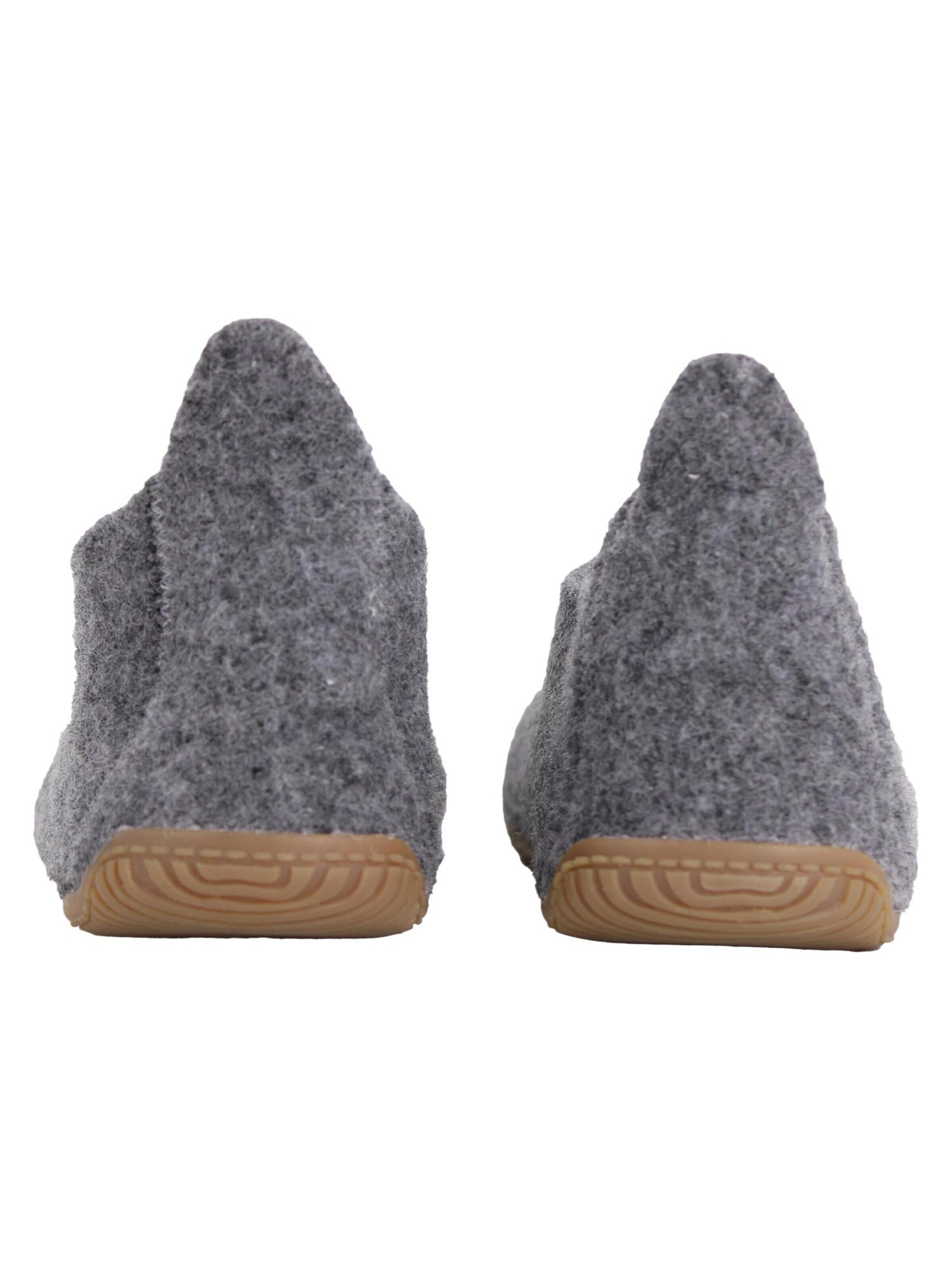 Living Kitzbühel Slipper 'Filz' in Grey