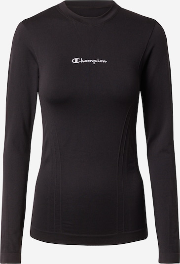 Champion Authentic Athletic Apparel Toiminnallinen paita värissä musta / valkoinen, Tuotenäkymä