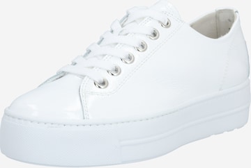 Sneaker bassa di Paul Green in bianco: frontale