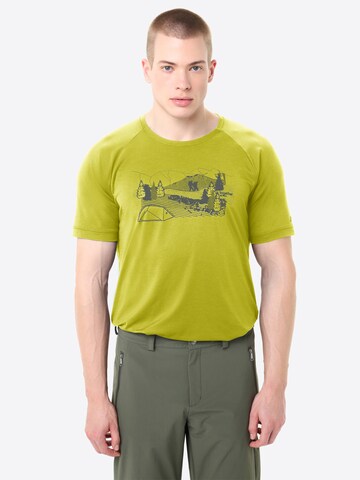 VAUDE Functioneel shirt 'Gleann II' in Groen