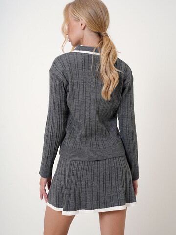 Trend Alaçatı Stili Suit in Grey