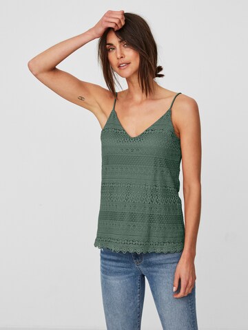 VERO MODA Top 'VMHoney' w kolorze zielony: przód