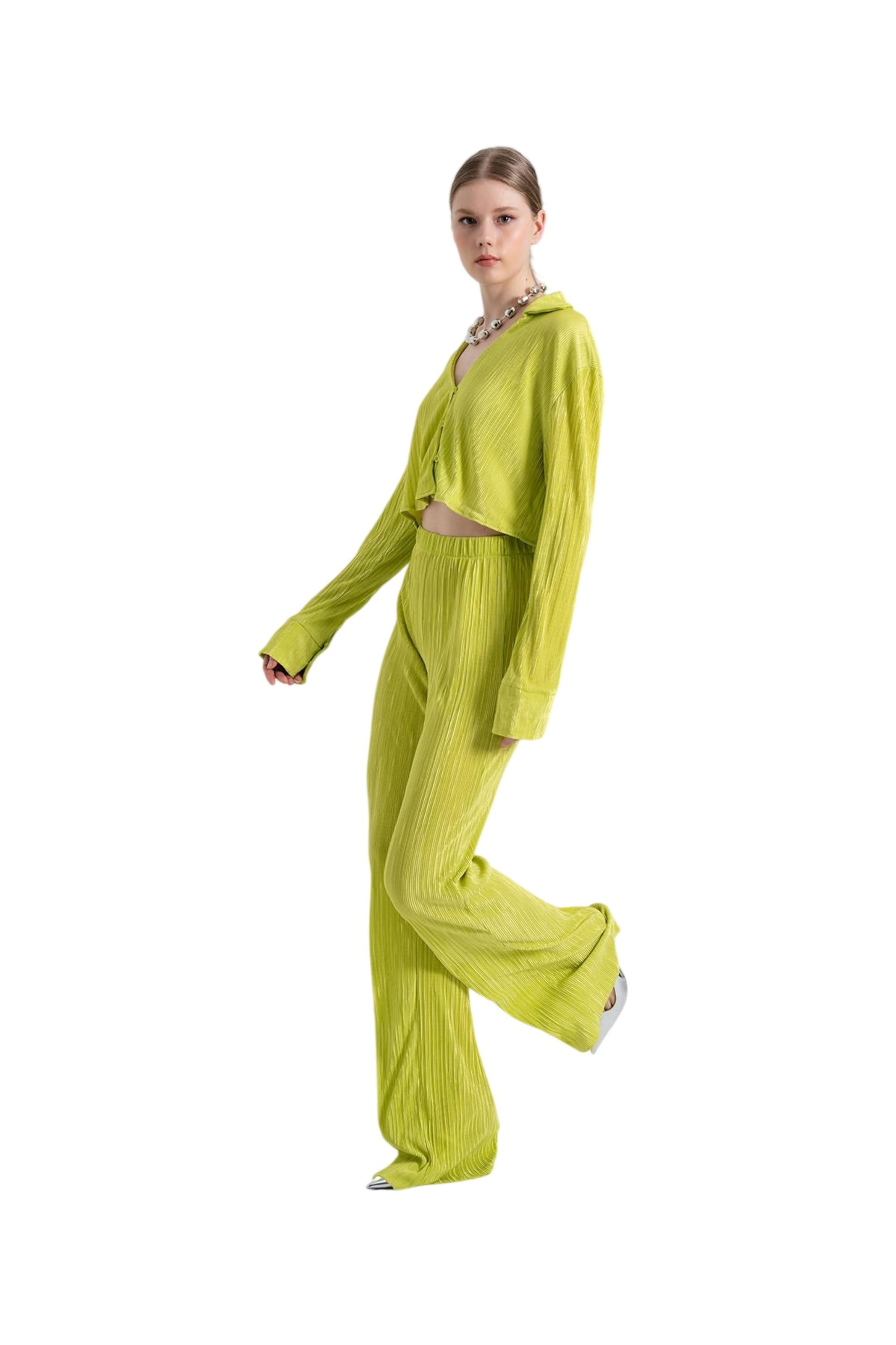 HOLLY LOLLY Blouse in Groen