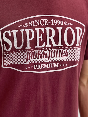 Jack & Jones Premium Särk 'JPRBLUNOAH', värv punane