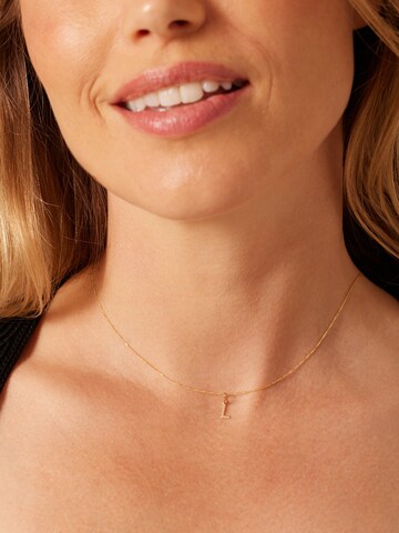 Lucardi Pendant 'Klassisch' in Gold