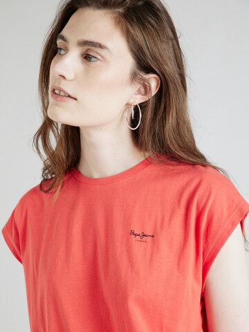 Pepe Jeans Shirt 'BLOOM' in Rood