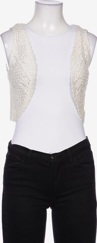 VERO MODA Vest in XS in White: front