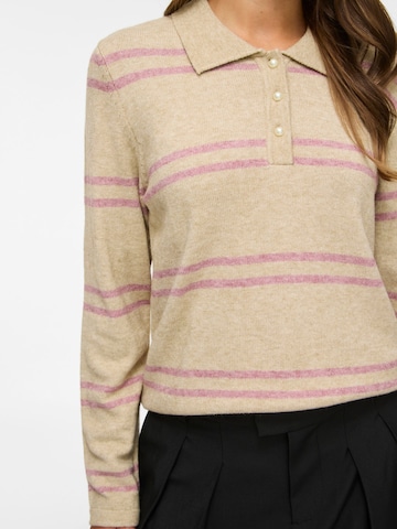 VILA Sweater 'VIRil' in Beige