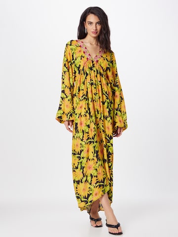 Robe Warehouse en jaune : devant