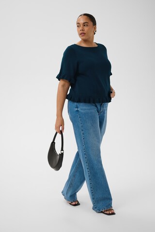 KAFFE CURVE - Jersey 'KClindsy' en azul