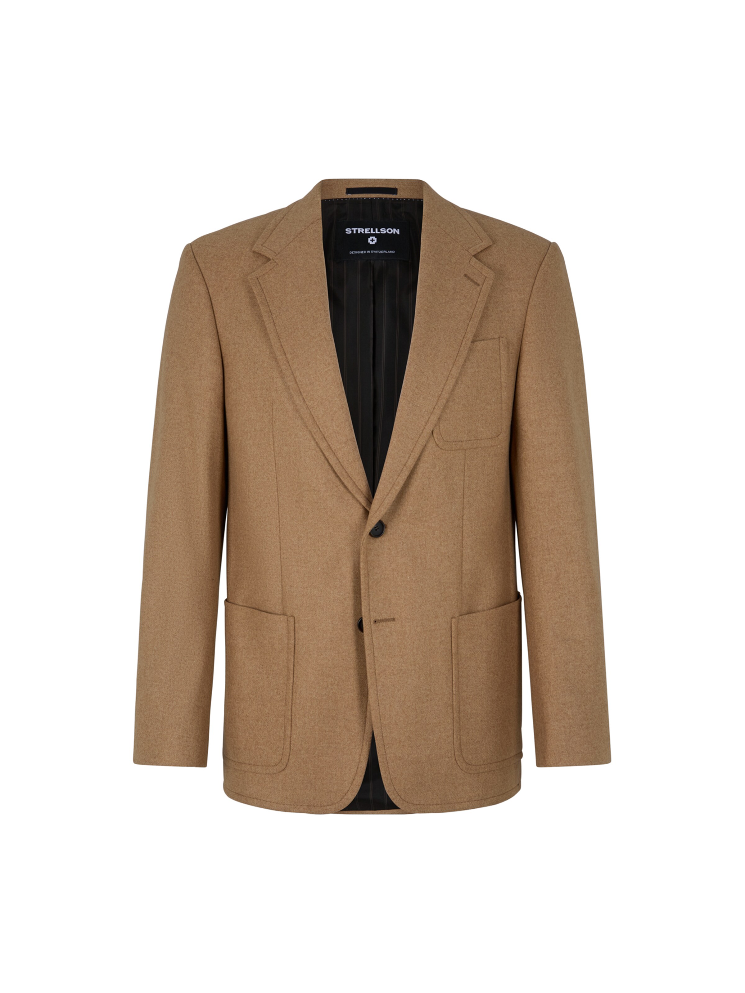 STRELLSON Regular fit Colbert ' Rene ' in Beige: voorkant