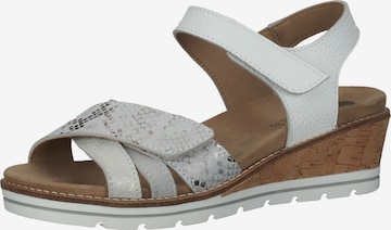 Bama Sandals in White: front