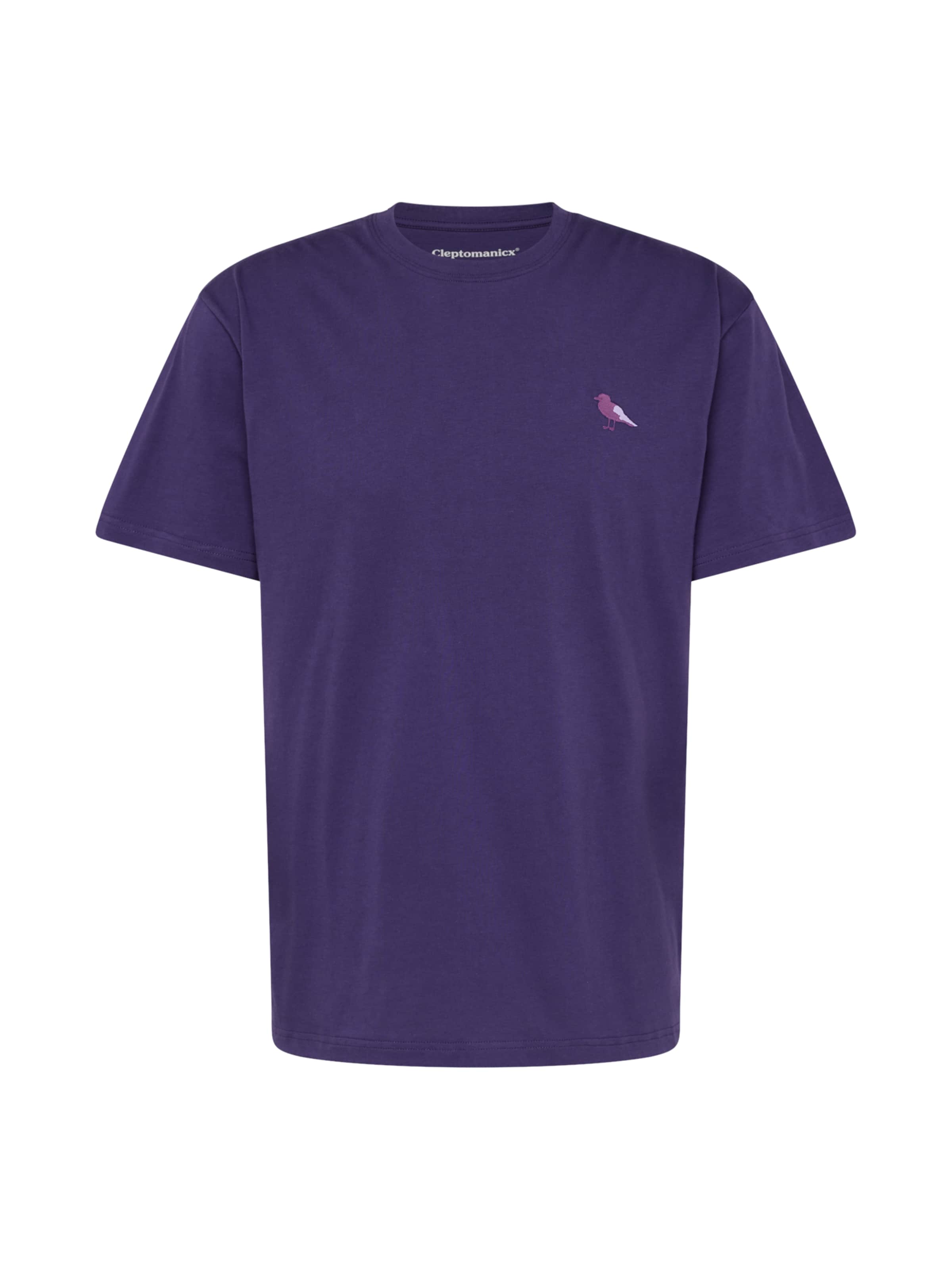 Cleptomanicx T-Shirt in Lila: Vorderseite