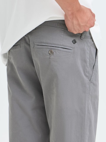 Casual Friday Slim fit Chino Pants 'Viggo' in Grey