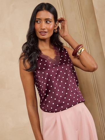 love & roses Top in Lila