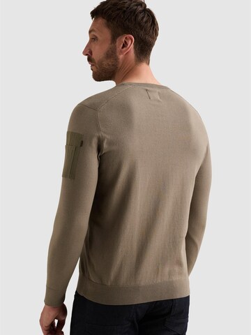 Pull-over 'American Classic pullover with flight pocket' PME Legend en vert