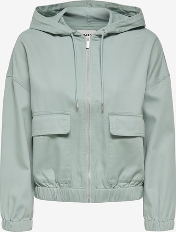 ONLY Демисезонная куртка 'ONLKENZIE' в Зеленый: спереди