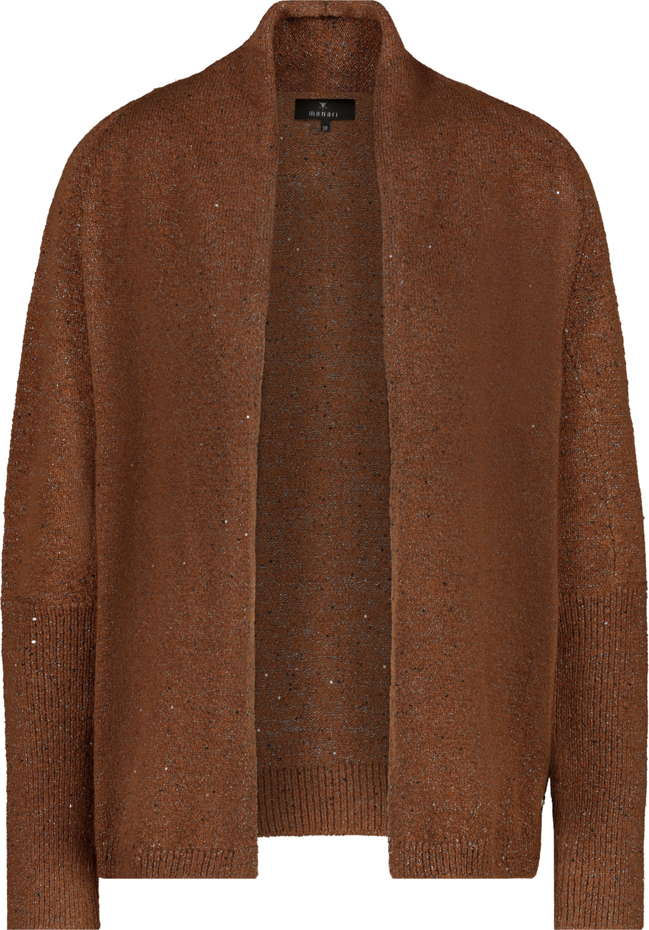 monari Strickjacke in Braun: Vorderseite