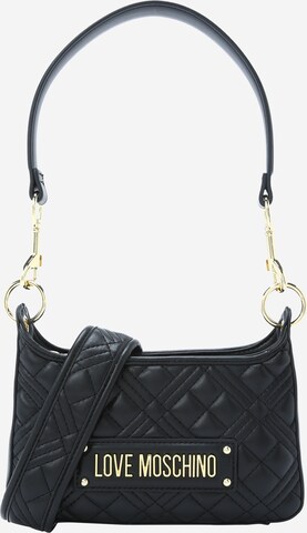 Love Moschino Tasche in Schwarz: predná strana