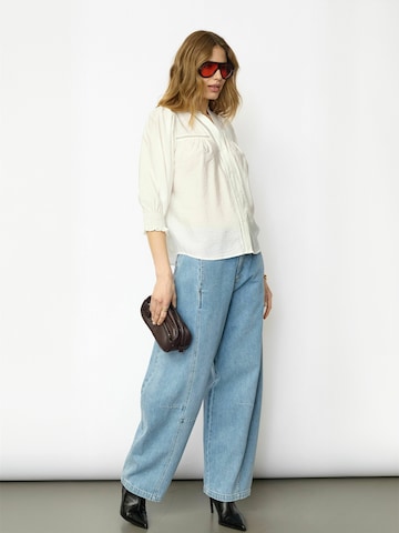 co'couture - Camisa ' Callum ' em branco