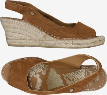 Fred de la BretoniÈre Sandalen 39 in Braun: Vorderseite