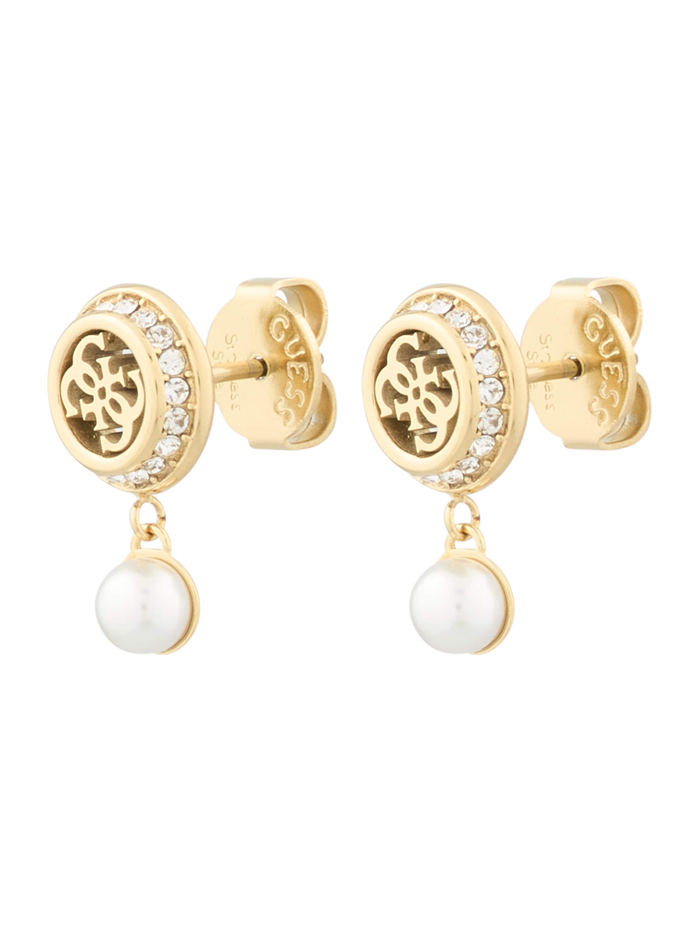 GUESS Ohrringe 'Tiny' in Gold: Vorderseite