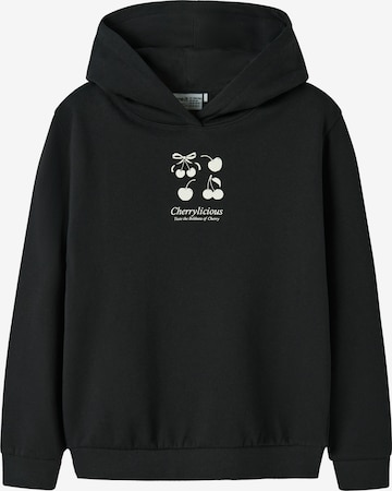 NAME IT Sweatshirt 'NKFOSANNE' in Schwarz: Vorderseite