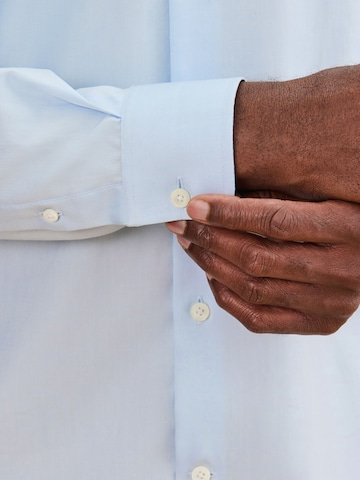 Next Slim fit Button Up Shirt in Blue