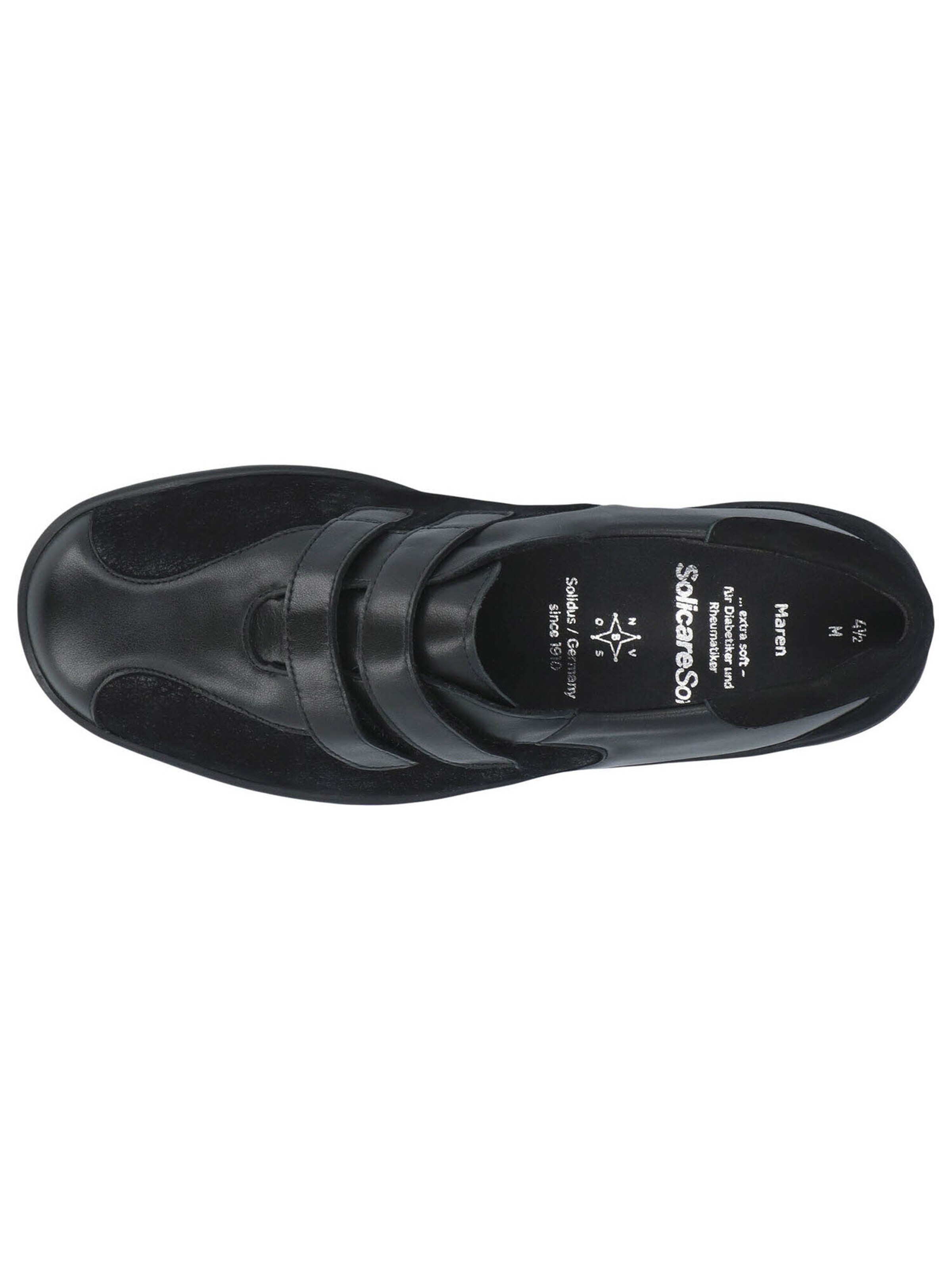 SOLIDUS Slipper 'Maren' in Schwarz