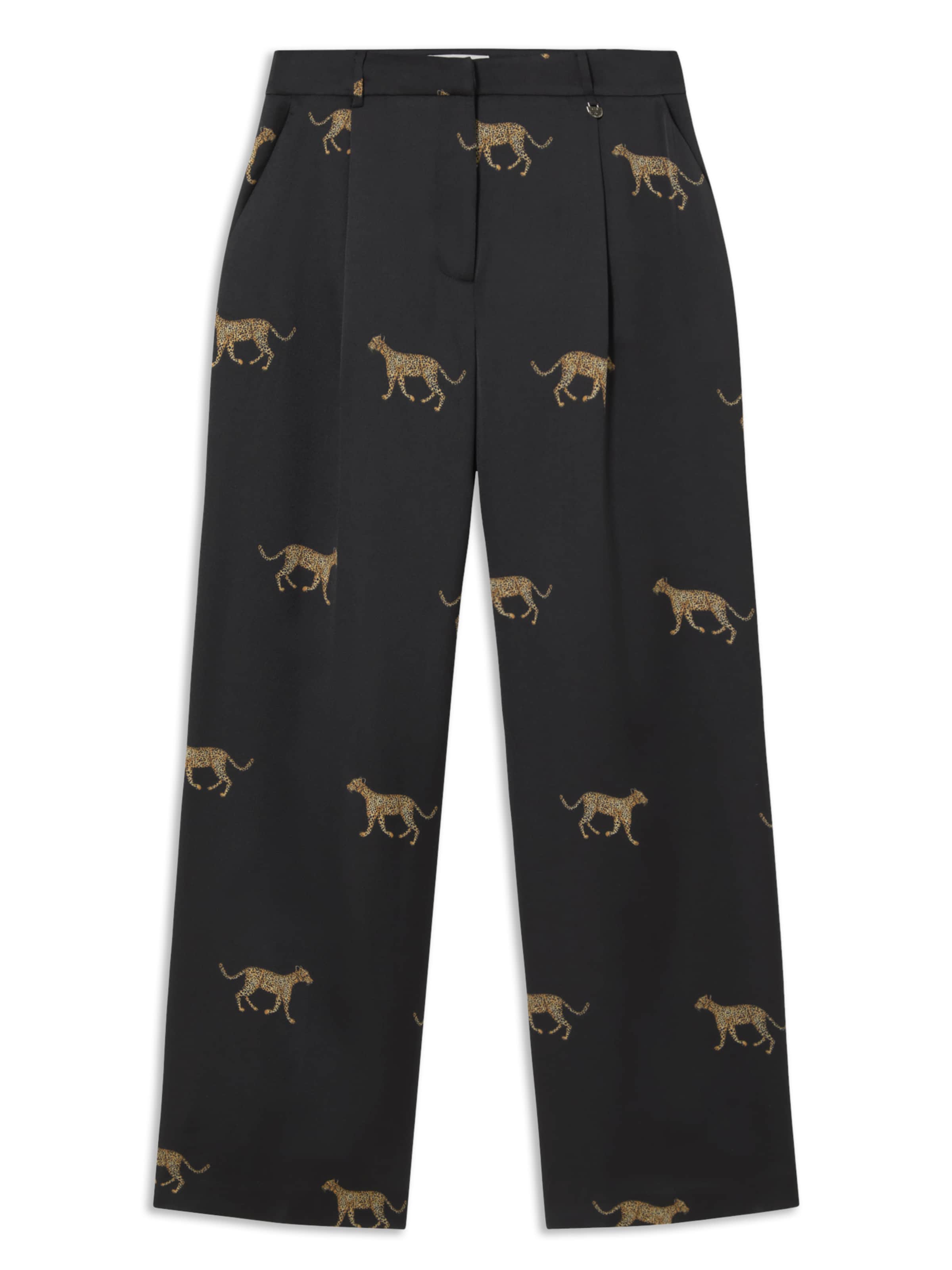 Regular Pantalon Lola Casademunt en noir : devant