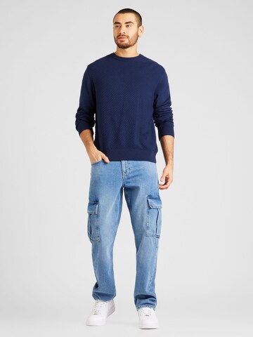 ABOUT YOU Sweater 'Gino' in Blue