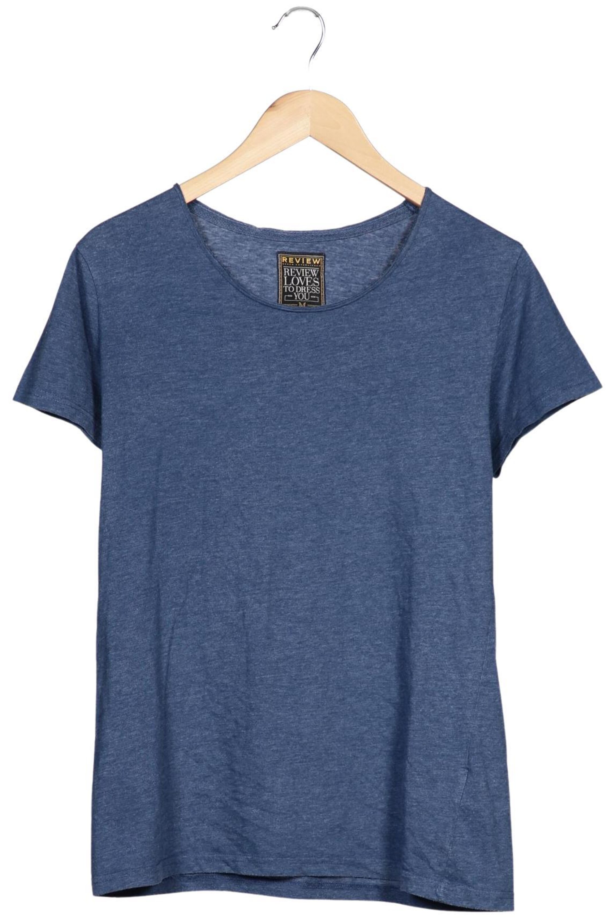 Review Shirt in M in Blue: front